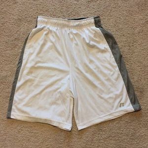 White athletic shorts